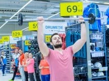 Cross-fit la Decathlon