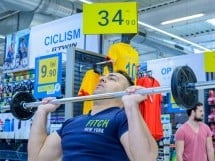 Cross-fit la Decathlon