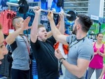 Cross-fit la Decathlon