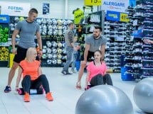 Cross-fit la Decathlon