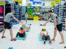 Cross-fit la Decathlon