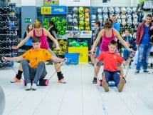 Cross-fit la Decathlon