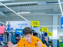 Cross-fit la Decathlon