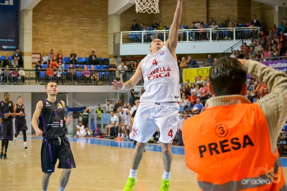 CSM CSU Oradea vs. Baschet Club Timişoara, Arena Antonio Alexe