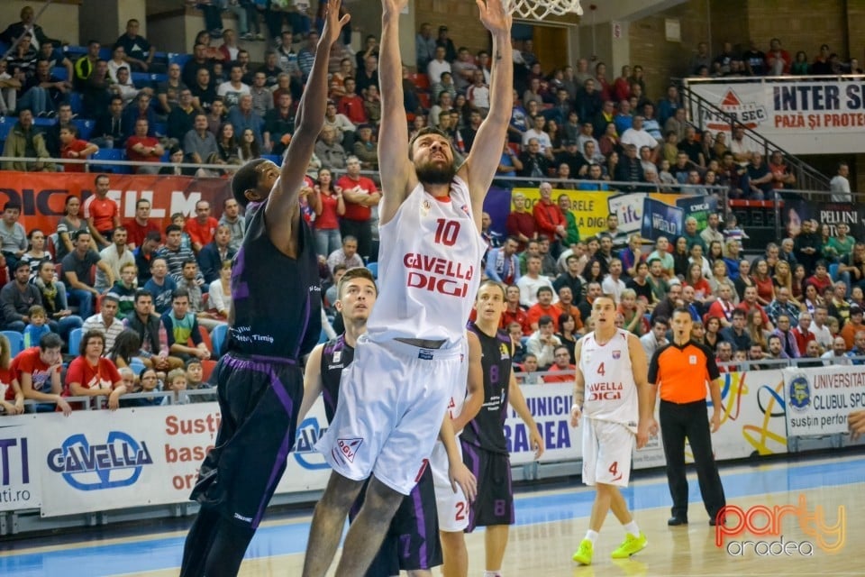 CSM CSU Oradea vs. Baschet Club Timişoara, Arena Antonio Alexe