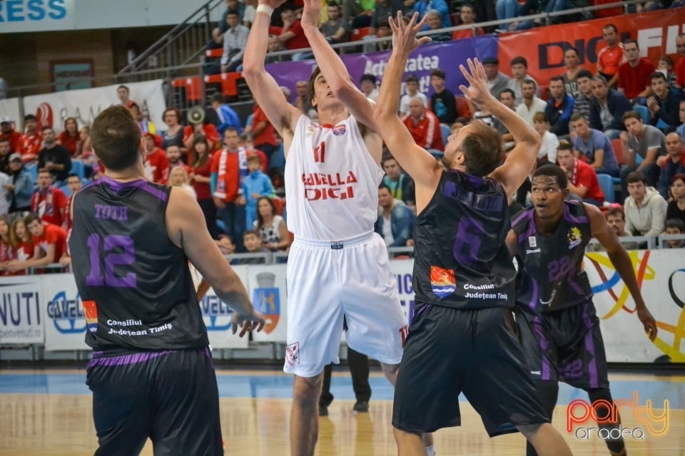 CSM CSU Oradea vs. Baschet Club Timişoara, Arena Antonio Alexe