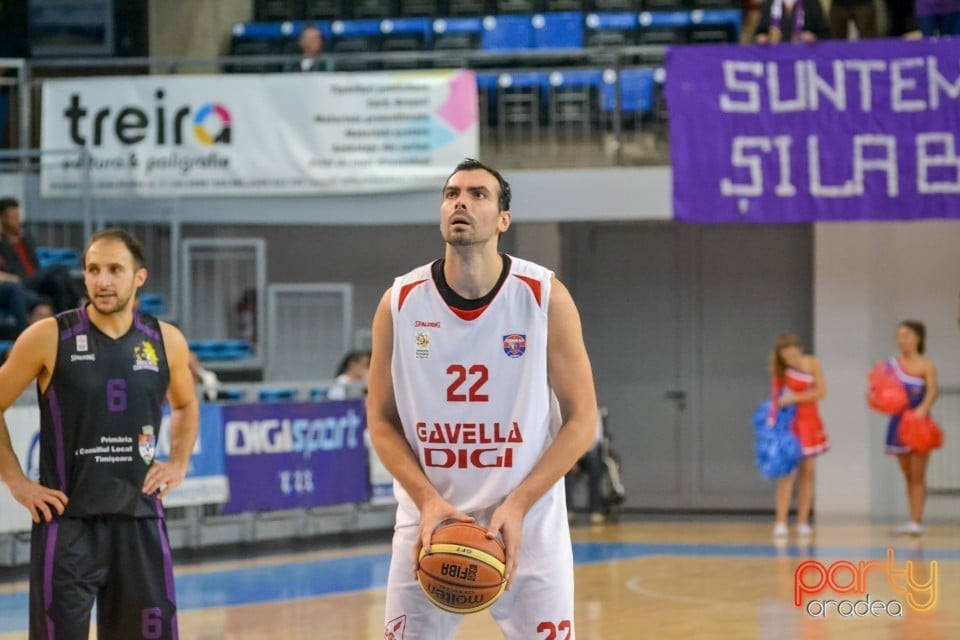 CSM CSU Oradea vs. Baschet Club Timişoara, Arena Antonio Alexe