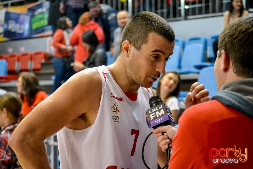 CSM CSU Oradea vs BC Mureş Târgu Mureş, Arena Antonio Alexe