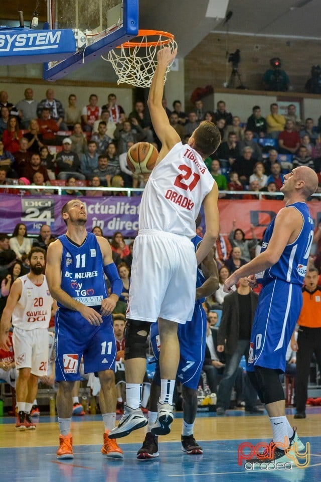 CSM CSU Oradea vs BC Mureş Târgu Mureş, Arena Antonio Alexe