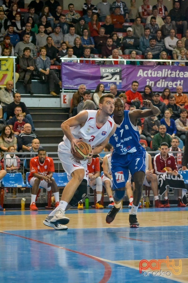 CSM CSU Oradea vs BC Mureş Târgu Mureş, Arena Antonio Alexe