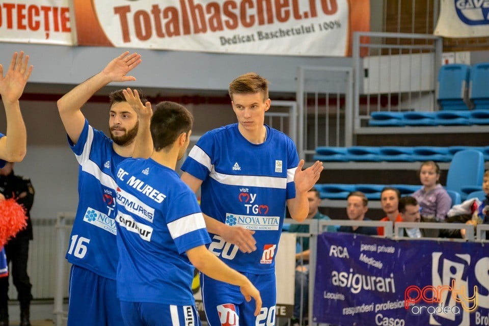 CSM CSU Oradea vs BC Mureş Târgu Mureş, Arena Antonio Alexe