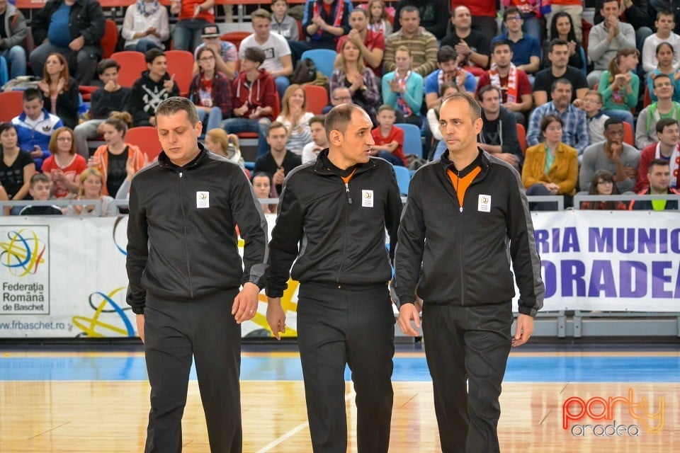 CSM CSU Oradea vs BC Mureş Târgu Mureş, Arena Antonio Alexe