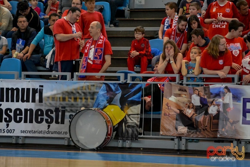 CSM CSU Oradea vs BC Mureş Târgu Mureş, Arena Antonio Alexe