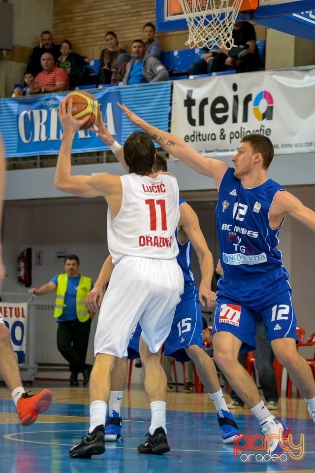 CSM CSU Oradea vs BC Mureş Târgu Mureş, Arena Antonio Alexe