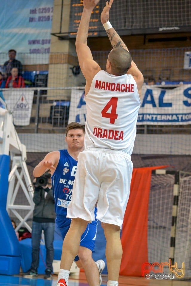 CSM CSU Oradea vs BC Mureş Târgu Mureş, Arena Antonio Alexe