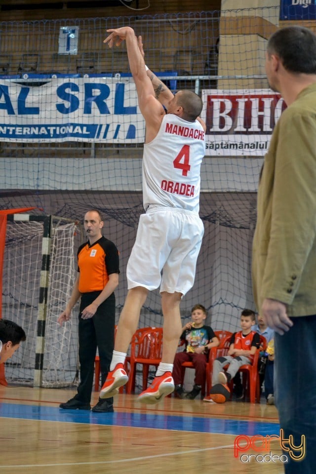 CSM CSU Oradea vs BC Mureş Târgu Mureş, Arena Antonio Alexe