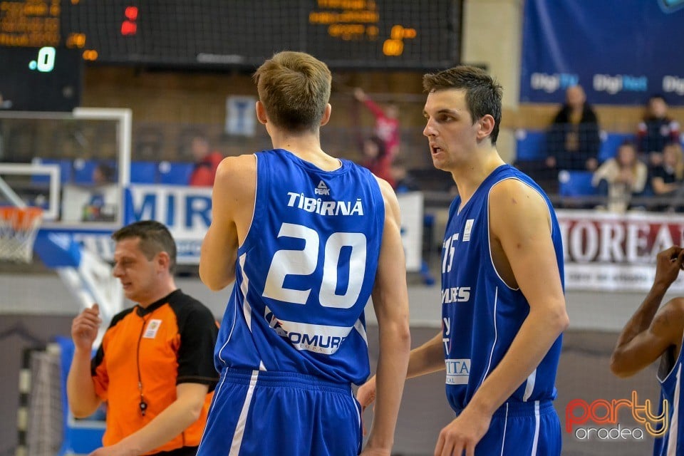 CSM CSU Oradea vs BC Mureş Târgu Mureş, Arena Antonio Alexe