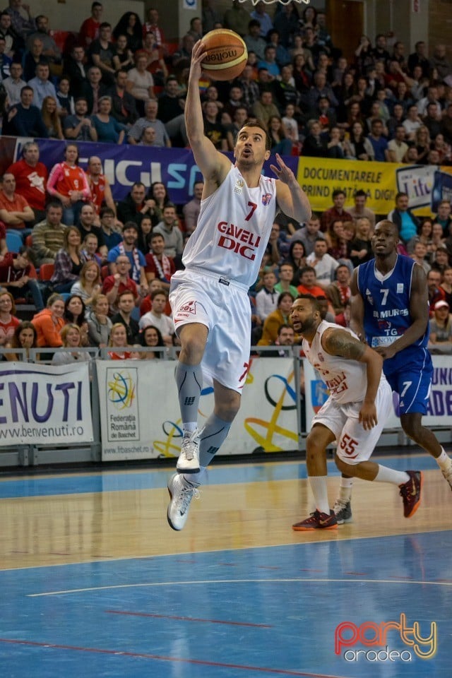 CSM CSU Oradea vs BC Mureş Târgu Mureş, Arena Antonio Alexe