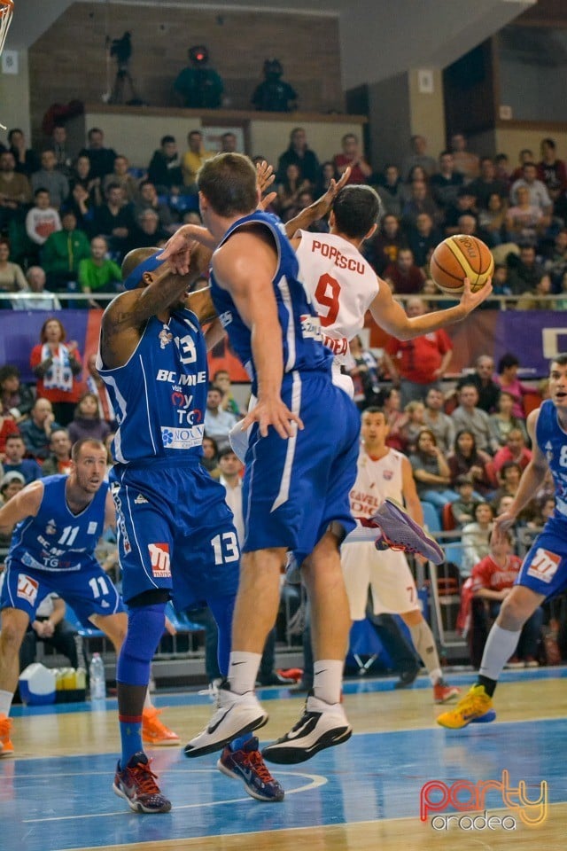 CSM CSU Oradea vs BC Mureş Târgu Mureş, Arena Antonio Alexe