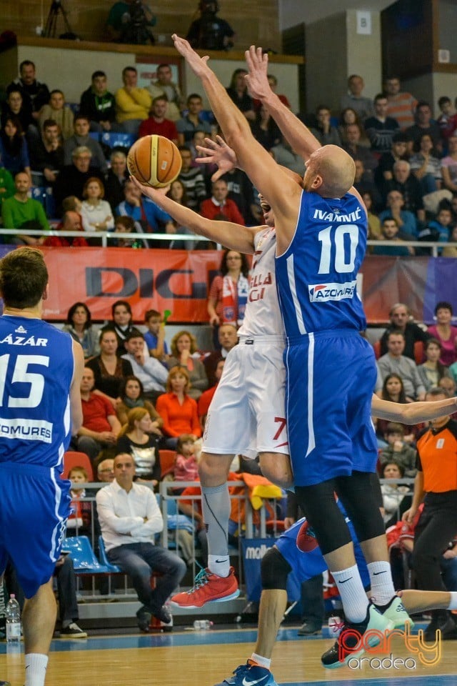 CSM CSU Oradea vs BC Mureş Târgu Mureş, Arena Antonio Alexe