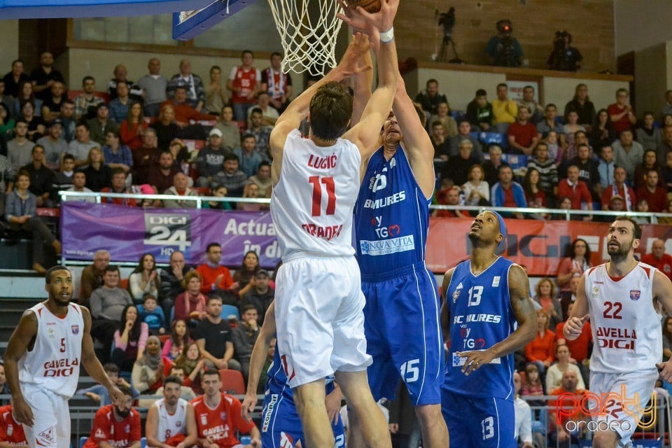 CSM CSU Oradea vs BC Mureş Târgu Mureş, Arena Antonio Alexe