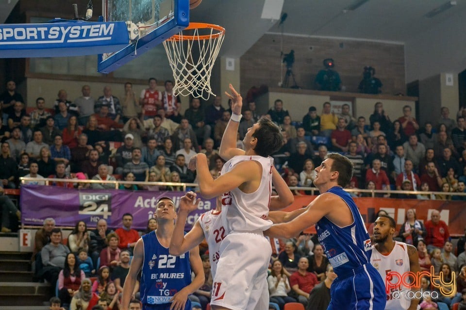 CSM CSU Oradea vs BC Mureş Târgu Mureş, Arena Antonio Alexe