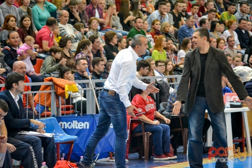 CSM CSU Oradea vs BC Mureş Târgu Mureş, Arena Antonio Alexe