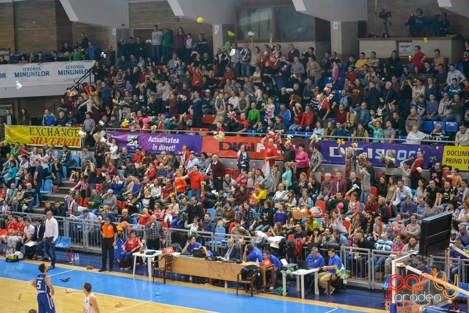 CSM CSU Oradea vs BC Mureş Târgu Mureş, Arena Antonio Alexe