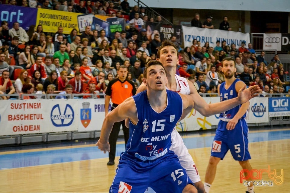 CSM CSU Oradea vs BC Mureş Târgu Mureş, Arena Antonio Alexe