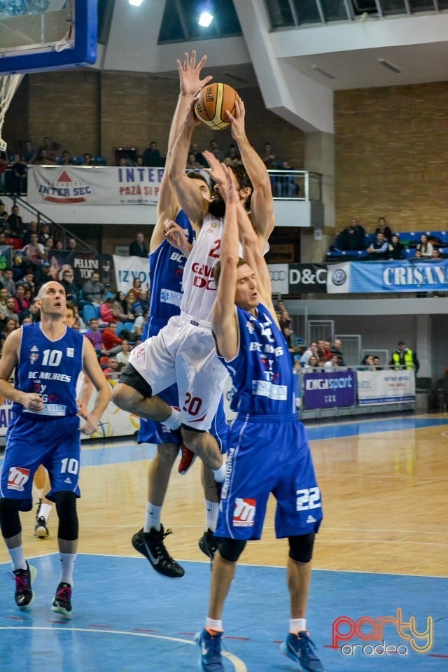 CSM CSU Oradea vs BC Mureş Târgu Mureş, Arena Antonio Alexe