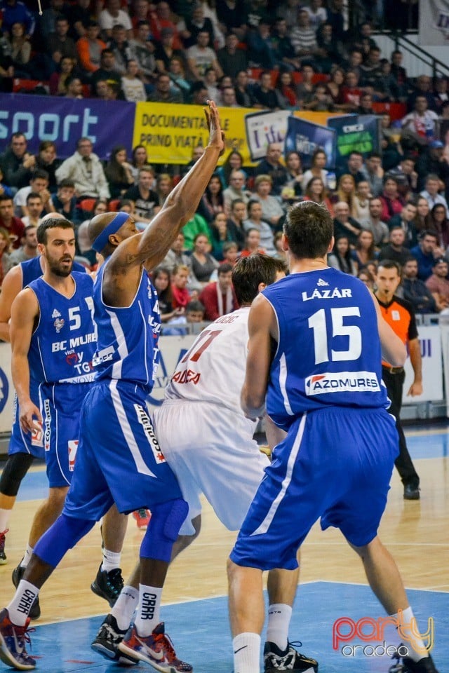 CSM CSU Oradea vs BC Mureş Târgu Mureş, Arena Antonio Alexe