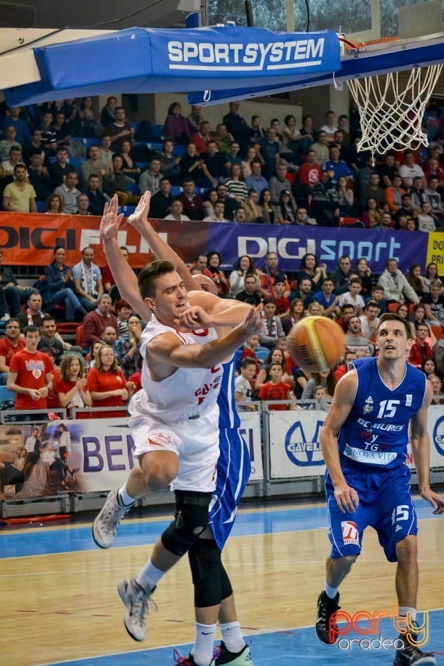 CSM CSU Oradea vs BC Mureş Târgu Mureş, Arena Antonio Alexe