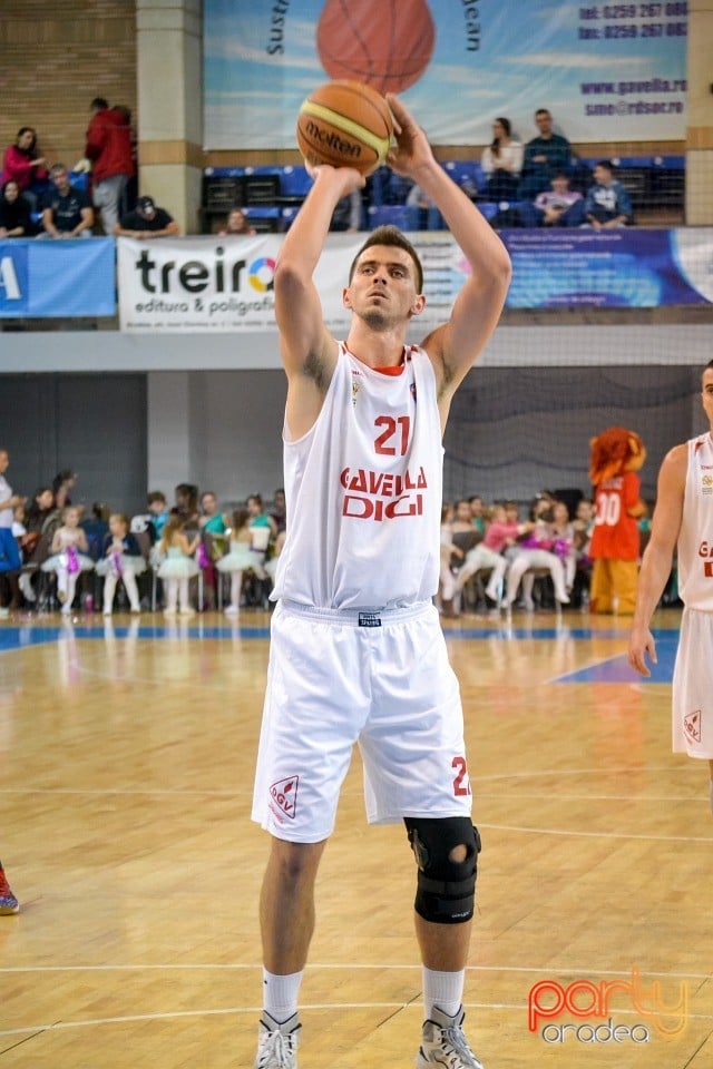 CSM CSU Oradea vs BC Mureş Târgu Mureş, Arena Antonio Alexe