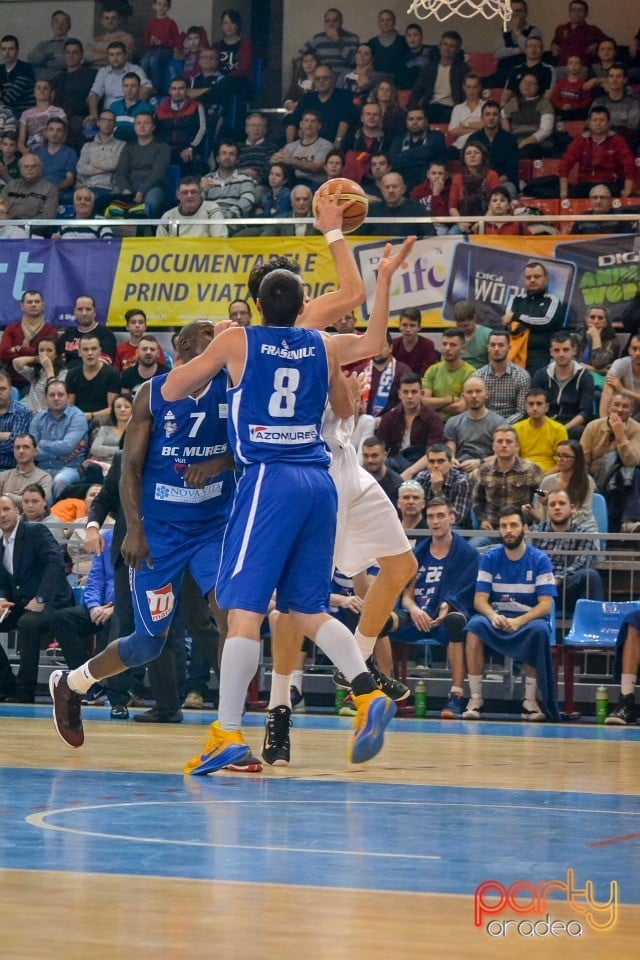 CSM CSU Oradea vs BC Mureş Târgu Mureş, Arena Antonio Alexe