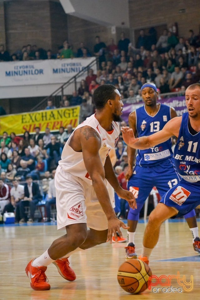 CSM CSU Oradea vs BC Mureş Târgu Mureş, Arena Antonio Alexe