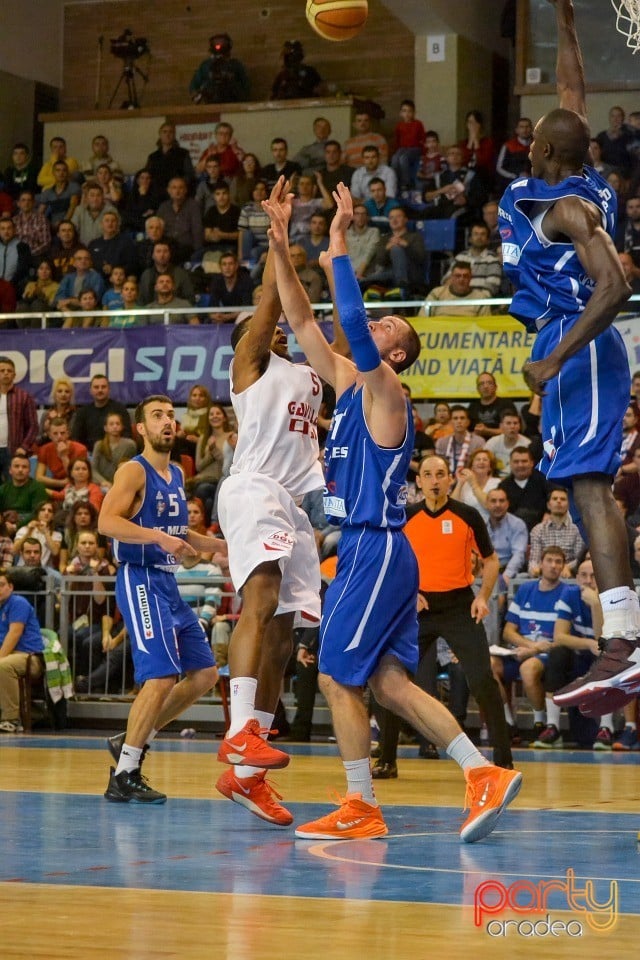 CSM CSU Oradea vs BC Mureş Târgu Mureş, Arena Antonio Alexe