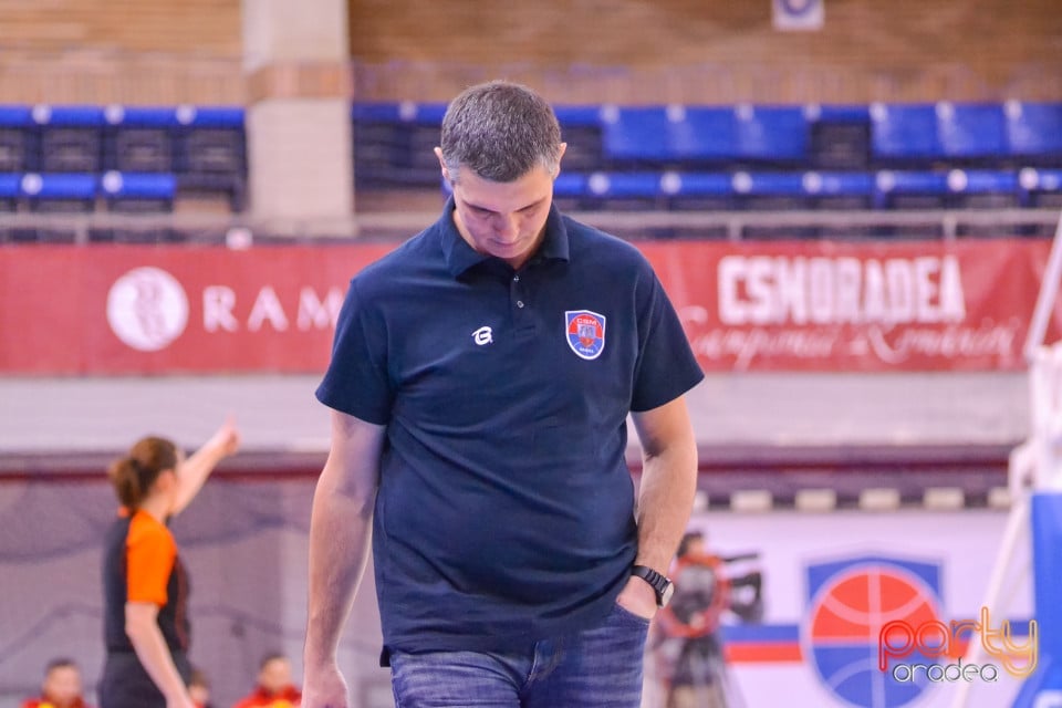 CSM CSU ORADEA VS. BC MUREŞ, Arena Antonio Alexe