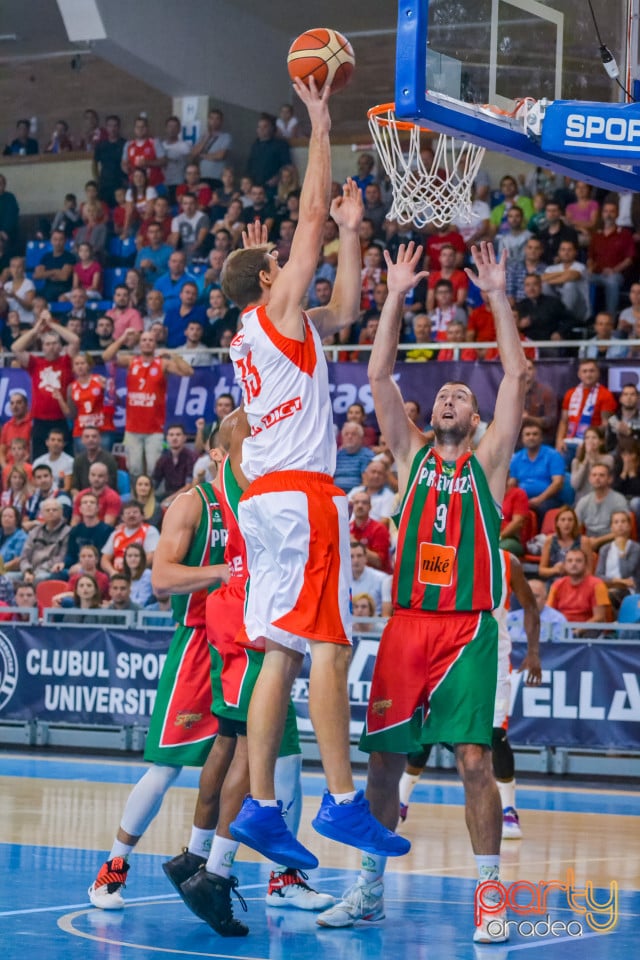 CSM CSU Oradea vs BC Priedviza - Basketball Champions League, Arena Antonio Alexe