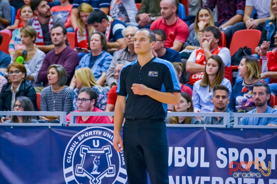 CSM CSU Oradea vs BC Priedviza - Basketball Champions League, Arena Antonio Alexe