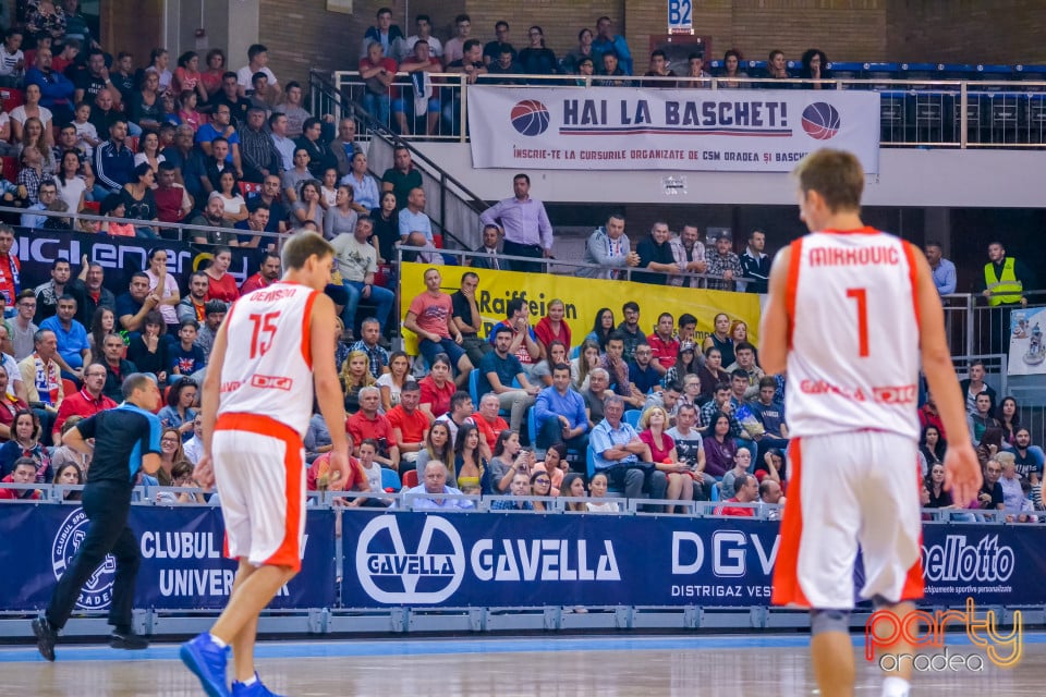 CSM CSU Oradea vs BC Priedviza - Basketball Champions League, Arena Antonio Alexe