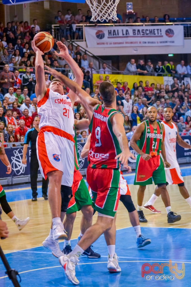 CSM CSU Oradea vs BC Priedviza - Basketball Champions League, Arena Antonio Alexe