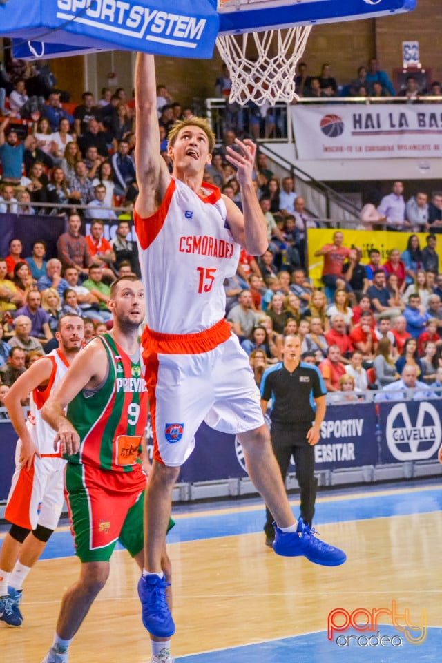 CSM CSU Oradea vs BC Priedviza - Basketball Champions League, Arena Antonio Alexe