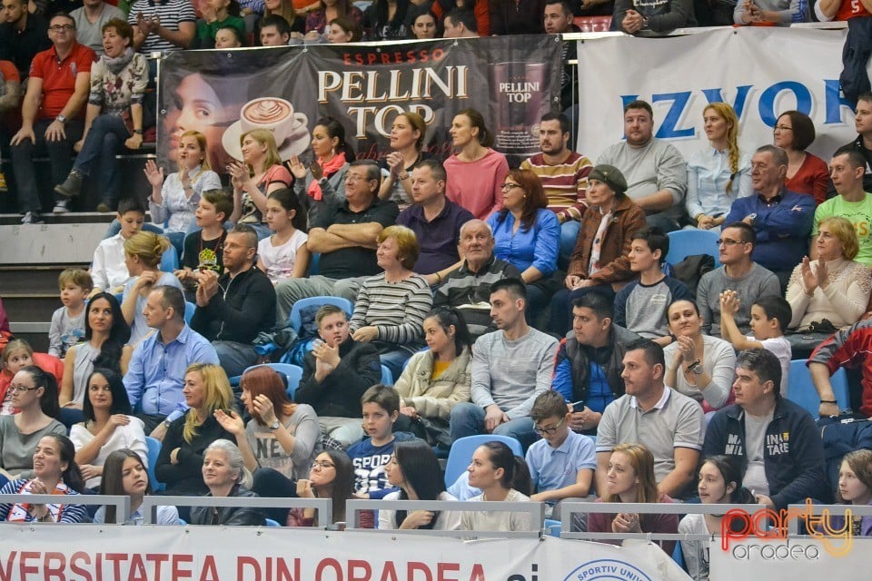 CSM CSU Oradea vs CSU Atlassib Sibiu, Arena Antonio Alexe