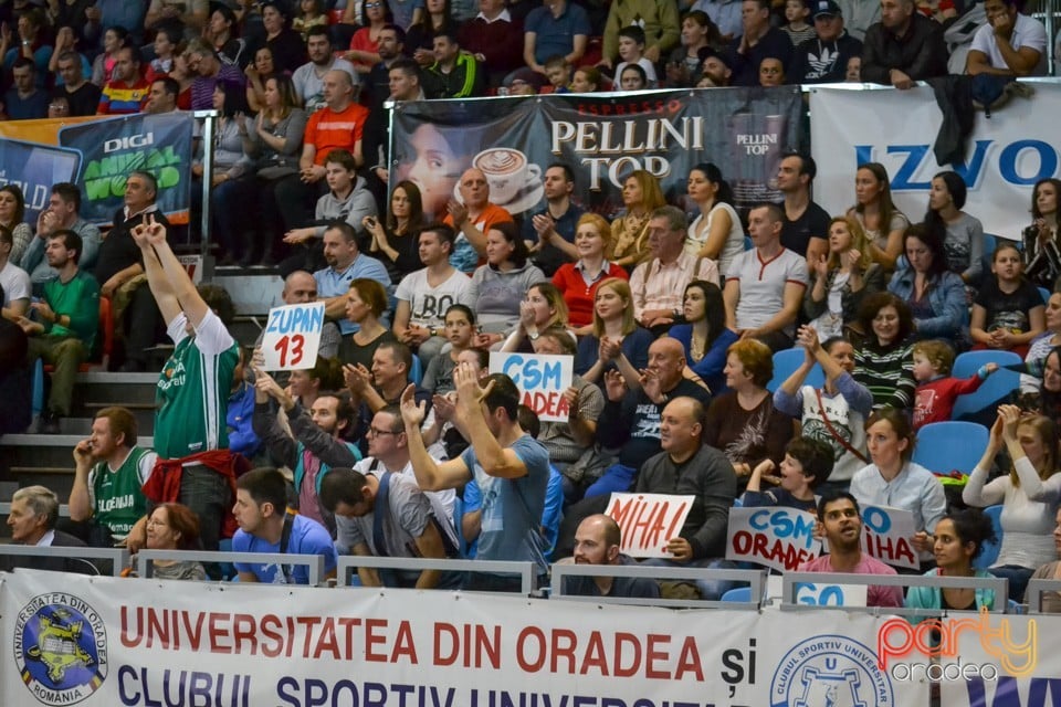 CSM CSU Oradea vs CSU Atlassib Sibiu, Arena Antonio Alexe