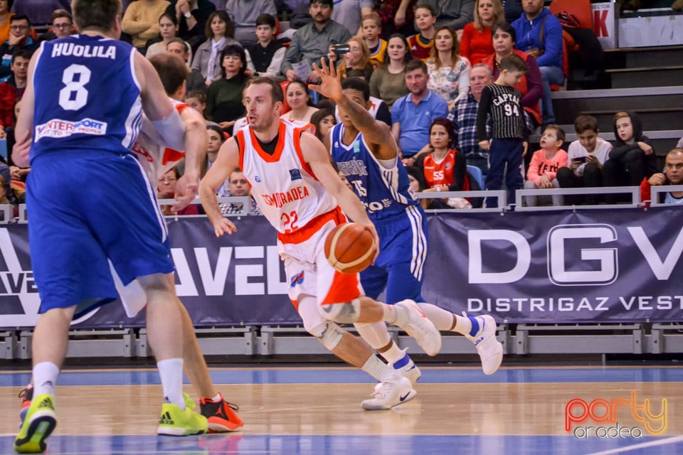 CSM CSU Oradea vs Kataja Basket, Arena Antonio Alexe