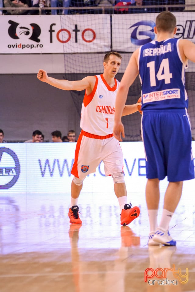 CSM CSU Oradea vs Kataja Basket, Arena Antonio Alexe