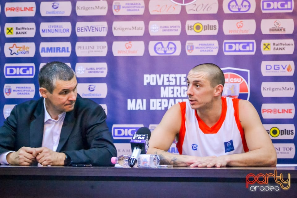 CSM CSU Oradea vs Lukoil Academic Sofia, Arena Antonio Alexe