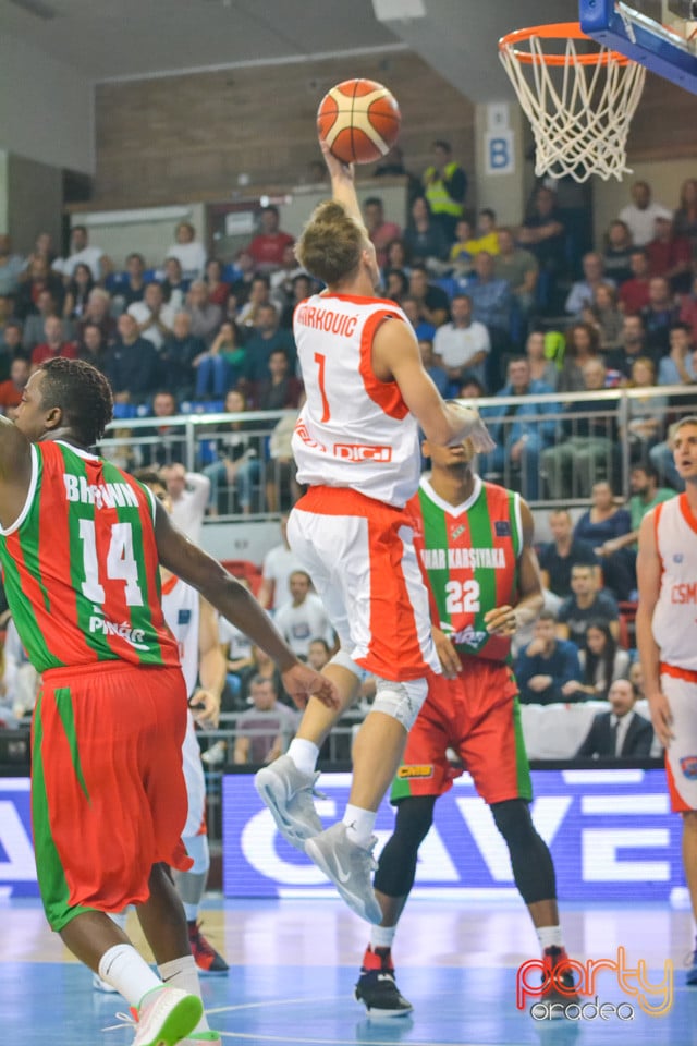 CSM CSU Oradea vs. Pinar Karsiyaka, Arena Antonio Alexe