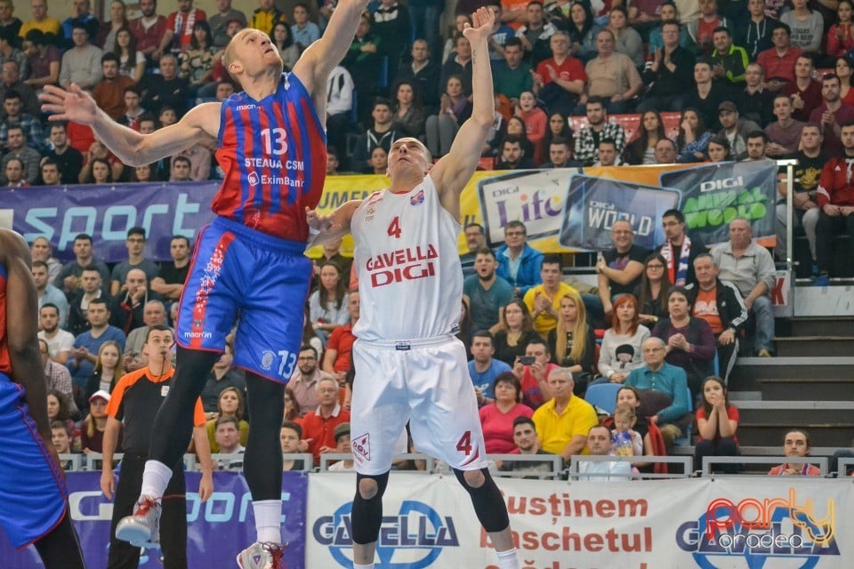 CSM CSU Oradea vs Steaua CSM EximBank Bucureşti, 