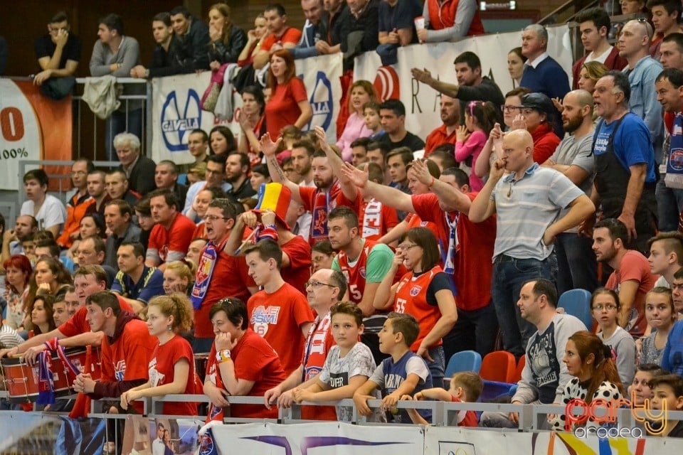 CSM CSU Oradea vs Steaua CSM EximBank Bucureşti, 